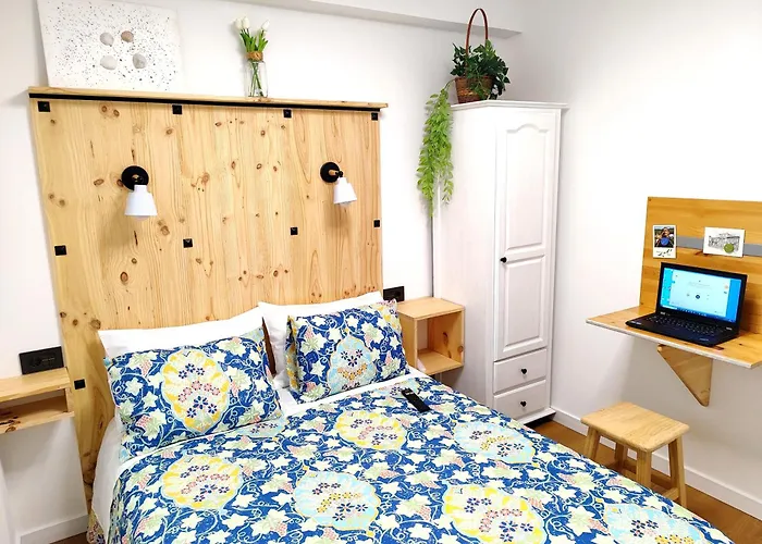 Parking Gratis Vigilado 24h Tranquilo Centro De Vialia 公寓 比戈